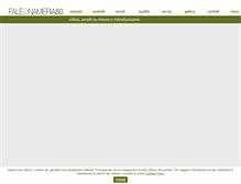 Tablet Screenshot of falegnameria80.com